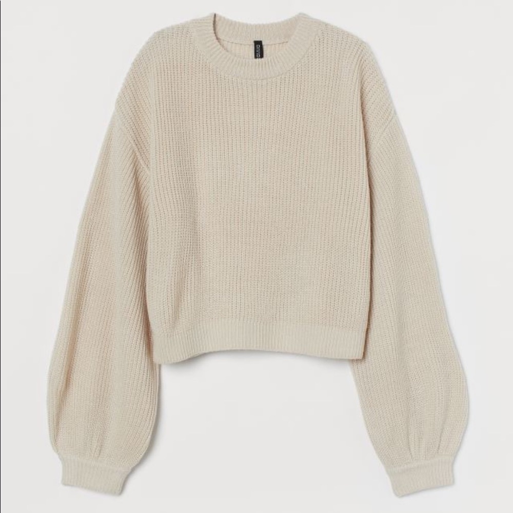 H&M Balloon Sleeve Sweater